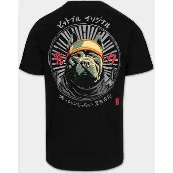 Pánské oblečení PitBull West Coast Triko MT. FUJI - černé M