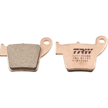 Brzdový systém Sada brzdových destiček, kotoučová brzda TRW MCB730SI