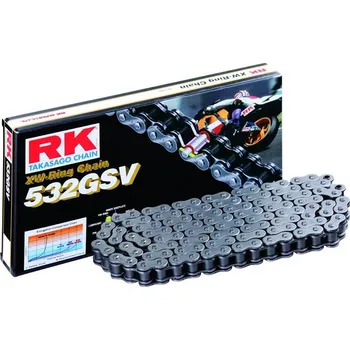 Řetězová sada pro motocykl HSM RK řetěz 532GSV 104
