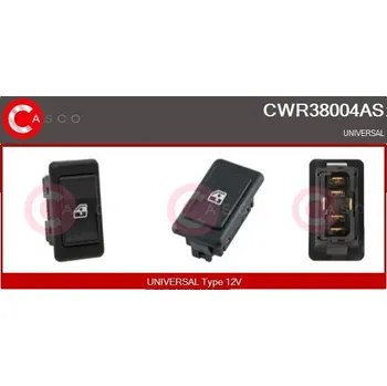 Spínač, zvedací zařízení oken CASCO CWR38004AS