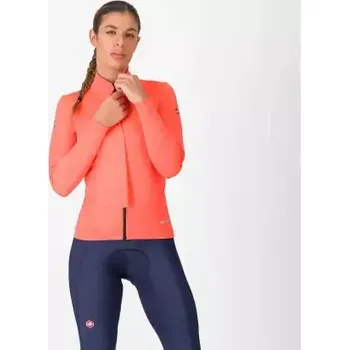 Cyklistická bunda Castelli Perfetto Air dámská bunda Briliant Pink vel. L