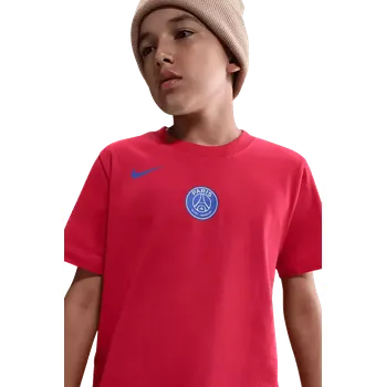 Chlapecké tričko Dětské tričko s krátkým rukávem Nike PSG 25/26 Total 90 Remix červené