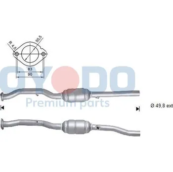 Katalyzátor Katalyzátor OYODO 10N0118-OYO