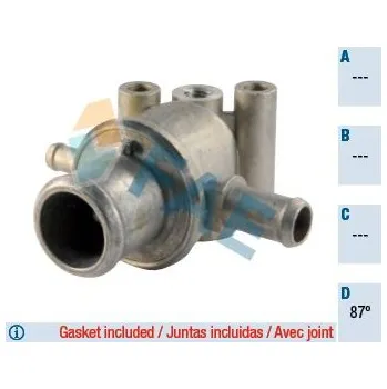 Těsnění motoru Termostat, chladivo FAE 5334787