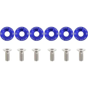 Šroub Dekorativní šrouby M8x1.25 15mm D1 modré