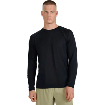 Pánské běžecké tričko s dlouhým rukávem 4F-LONGSLEEVE FNK M413-WAW25TFLOM413-20S-DEEP BLACK Černá L