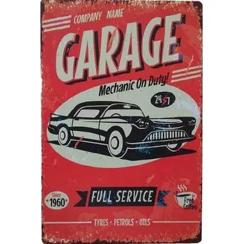 Plechová cedule Cedule Garage