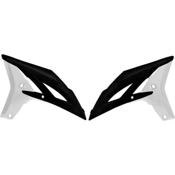 RACETECH kryt chladiče YAMAHA YZF 250 11-13, WRF 450 12-15, barva OEM (bílá/černá) (CVYZFN