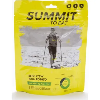 Hotové jídlo MRE Summit To Eat - Dušené hovězí ve vlastní šťávě s bramborem - big pack