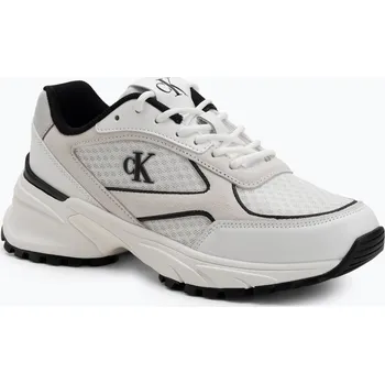 Dámské tenisky Dámské boty Calvin Klein YW0YW02009 Hike Runner Mesh Mix MET MG bright white/black
