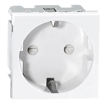 Elektrická zásuvka Modulární zásuvka NOEN SCHUKO, barva bílá