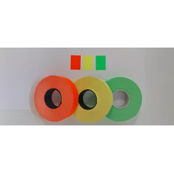 Samolepící etiketa Cenová etiketa MOTEX 16x23 červená signální