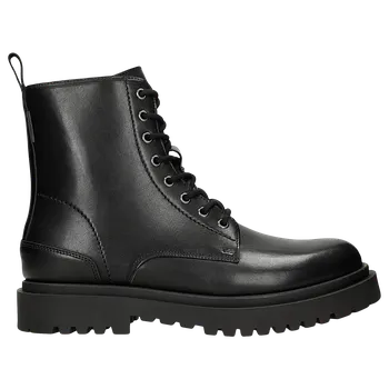 Pánské polobotky Černé Klasické Pánské Bikery Na Tlustém Podrátku Wojas 2414041 45