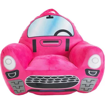 Dekorace do dětského pokoje Falanzo Home Dětské křeslo Automobil Fuchsiová 52 x 48 x 51 cm