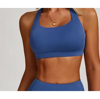 Podprsenka Sportovní podprsenka be-AM FIT - modrá Velikost: L