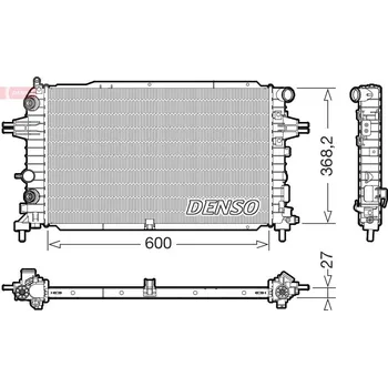 Chladič motoru Chladič, chlazení motoru DENSO DRM20129