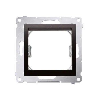 Elektrická zásuvka Adaptér přechodový (průchodka) pro zařízení standardu 45 x 45 mm, Simon 54, barva antracitová metalizovaná