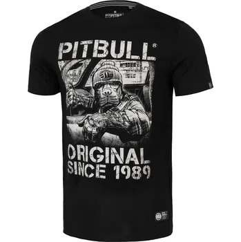 Pánské oblečení PitBull West Coast Triko Drive 170 - černé M