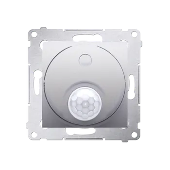 Elektrická zásuvka Spínač se senzorem pohybu s relé (přístroj s krytem), 8 (2) A / 230&nbsp;V~, Simon 54, barva stříbrná metalizovaná