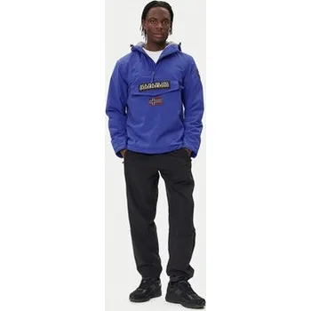 Pánská větrovka Napapijri Bunda anorak Rainforest Winter 3 NP0A4GMC Modrá Regular Fit L
