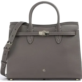 Kabelka Aigner Farah L - Kabelka v tmavošedá, kůže, 231707 | Kabelky pro ženy & muže