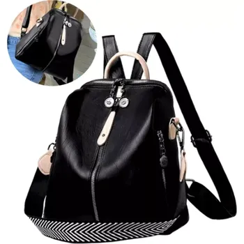 J&W Dámský městský batoh Sigeberto černá One size