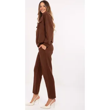 Dámská mikina RUE PARIS Komplet-IT-KMPL-9731.49 Barva: Béžová, Velikost: UNI