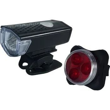 Cyklosvítilna Set cyklo světel přední + zadní MAARS MS 351