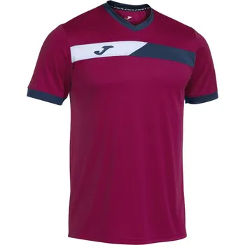 Pánské tričko Joma Court Short Sleeve Růžový (L)
