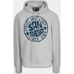 PitBull West Coast Pánska mikina SAN DIEGO SUN - šedá M