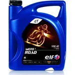 ELF MOTO 4 ROAD 10W40 4L, 4 litry olej pro motorky