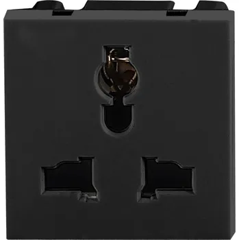Elektrická zásuvka Modulární zásuvka NOEN UK, barva černá