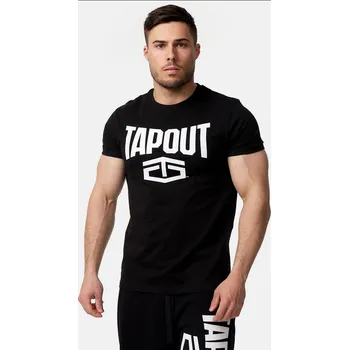 Pánské tričko Pánské triko TAPOUT ACTIVE BASIC - černé M