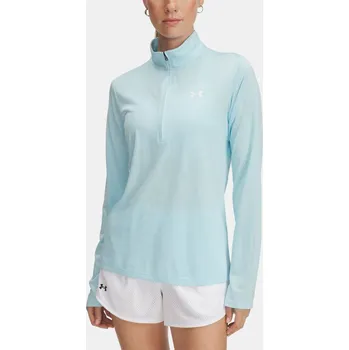 Dámská mikina Dámská mikina UNDER ARMOUR Tech 1/2 Zip - Twist - modrá S