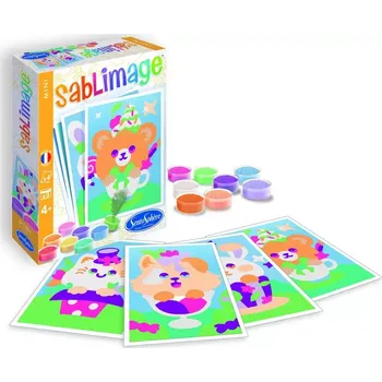 Výtvarná sada Sentosphere Sablimage mini: Pískové obrázky - Kawaii