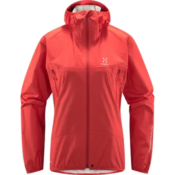 Dámská bunda Haglöfs L.I.M Proof Barva: Červená, Velikost: XS