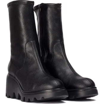 Dámská zimní obuv WONDERS dámské kotníkové boty na hrubé podešvi syntetické černé | G-7017 NEGRO Velikost: 40