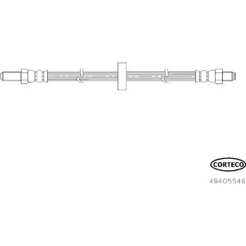 Brzdová hadice Brzdová hadice CORTECO 49405546