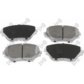 Brzdová destička Sada brzdových destiček, kotoučová brzda ABAKUS 231-01-128