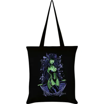 Látkové Tašky Gotika z Requiem Collective - Halle - černá