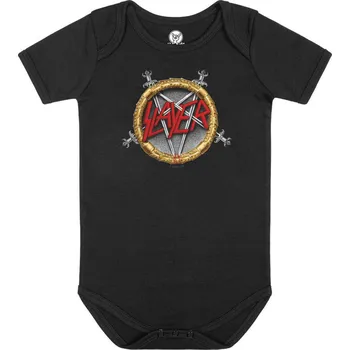 Kojenecký body Dětské body dětské Slayer - Pentagram - METAL-KIDS - 546.30.8.999 - 56/62
