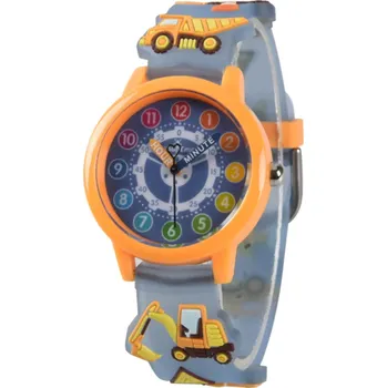Hodinky Dětské hodinky JNEW bagr 87033 Skladem v ČR