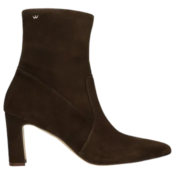 Pánské polobotky Hnědé Elegantní Kotníčkové Boty Na Podpatku Wojas 5531662 41