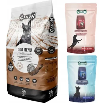 Krmivo pro psa Suché Krmivo pro psy Canun Dog Sport 20 kg pro aktivní psy + 6 vzorků