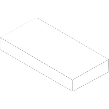 Příslušenství pro plot Stříška plotová hladká Ferobet Linus, 60 x 30 x 8,5 cm, kovová