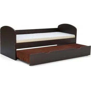 Postel Postel s přistýlkou REA Abra 90x200cm - wenge