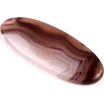 Přírodní kámen Kabošon Montana Jasper č.5948 (70x28x7mm)