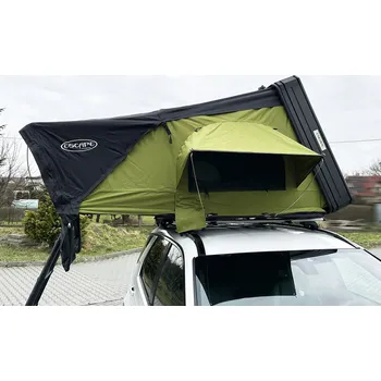 Stan Střešní Stan Escape VIGO 190 zelený, hliníkové pouzdro