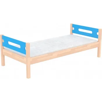 Postel Studentské jednolůžko bez zábrany BUBLINY, buk cink