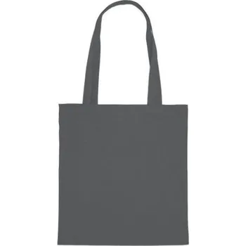 Taška bavlněná, 140 g/m2, 38 x 42cm, šedočerná (Charcoal)